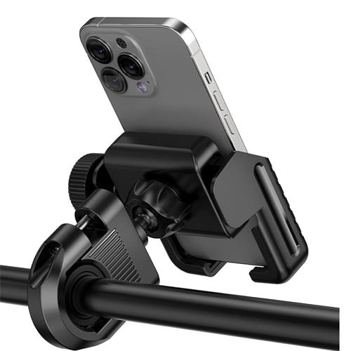 Acefast D58 Soporte de Móvil para Bicicleta y Patineta, Antideslizante Negro