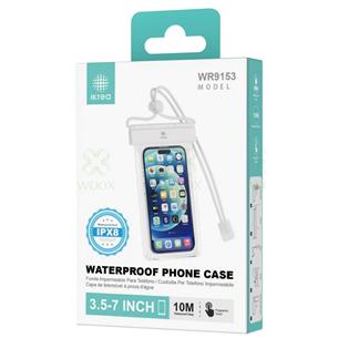 Funda Impermeable para Móvil  3.5" a 7´´ IPX8 Ikrea WR9153 Blanca