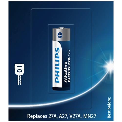 Philips Pila 27A Alcalina 12V 8LR732/01B