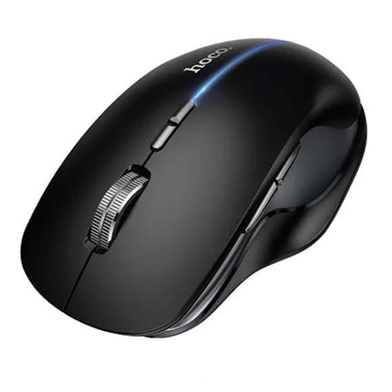 Hoco GM40 Ratón Bluetooth y 2.4Ghz Recargable Negro