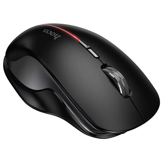 Hoco GM40 Ratón Bluetooth y 2.4Ghz Recargable Negro