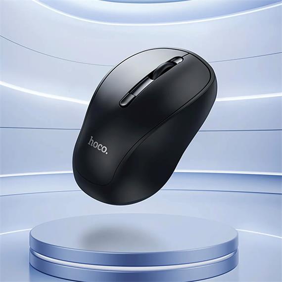 Hoco GM41 Ratón Bluetooth y 2.4G Negro Negro