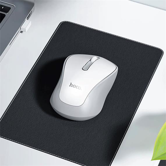 Hoco GM41 Ratón Bluetooth y 2.4G Blanco