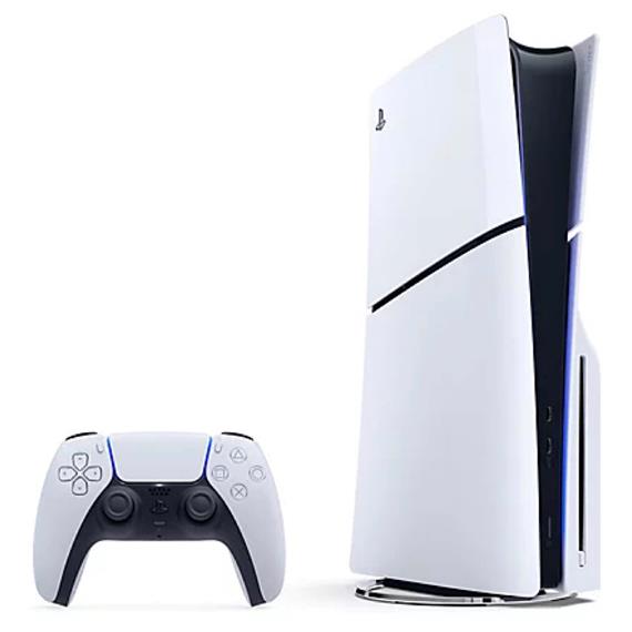 Sony PS5 Consola 1TB Standard Slim White+Fortnite Flowering Chaos