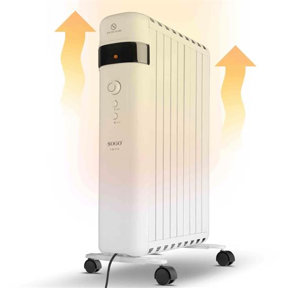 Sogo Convector sin Aceite 9 Elementos 2000W (CAL-SS-18485)