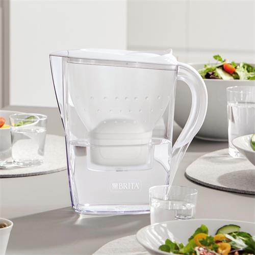 Brita Marella Jarra Filtrante 2.4L + 2 Filtros Maxtra Pro Azul