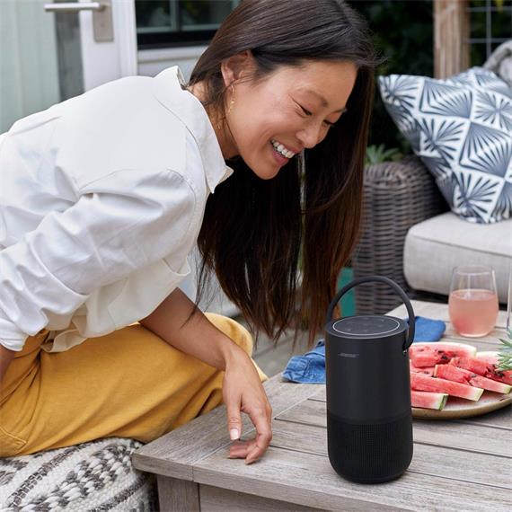 Bose Portable Smart Speaker Altavoz Portátil Bluetooth y Wifi con Alexa Negro