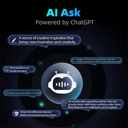 Valore Traductor AI con Pantalla 3.1", Cámara, 139 Idiomas y Chat GPT (AI001)