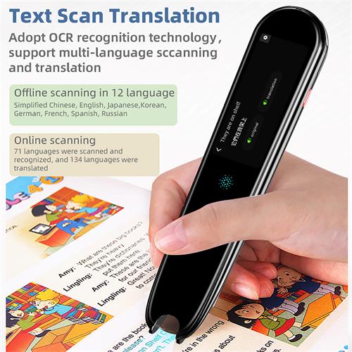 Valore Traductor AI con Pantalla 2,5", Scaner, 134 Idiomas y Chat GPT (AI002)