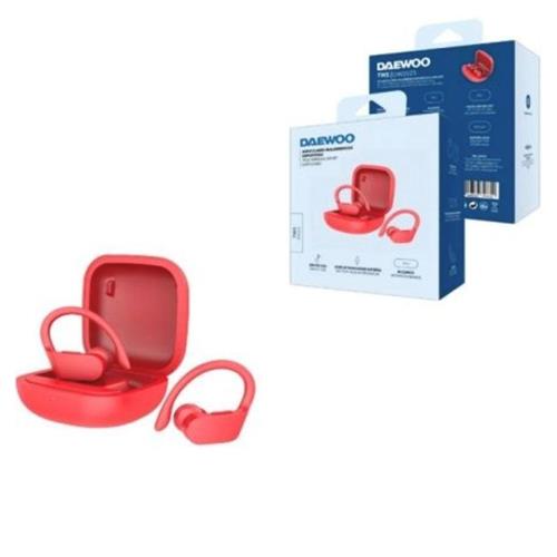 Daewoo DW2025  Auricular Bluetooth Deportivo Rojo