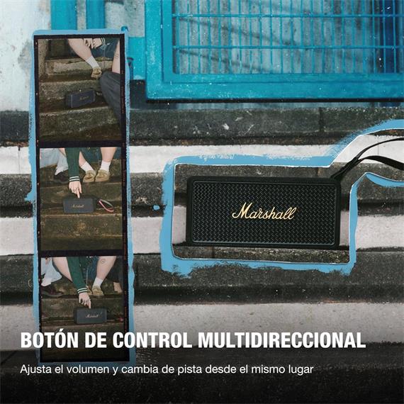 Marshall Middleton II Altavoz Bluetooth Black and Brass