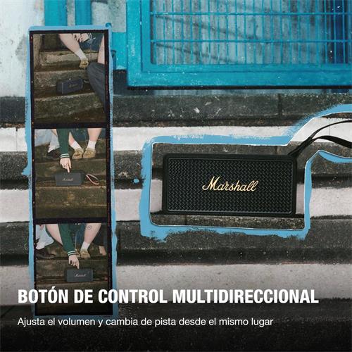 Marshall Middleton II Altavoz Bluetooth Black and Brass