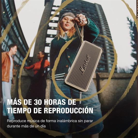 Marshall Middleton II Altavoz BLuetooth Cream