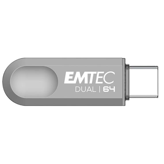 Memoria USB Dual 3.2 64GB USB-C y USB-A Emtec D280