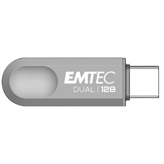 Memoria USB Dual 3.2 128GB USB-C y USB-A Emtec D280