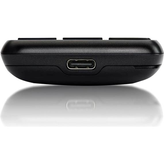 Panasonic KX-TF400EXB Teléfono 4G con Botones fácil de Usar y pantalla 2.4"