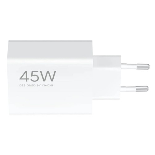 Xiaomi 45W Charging Turbo Power Cargador Intelingente USB-A Blanco