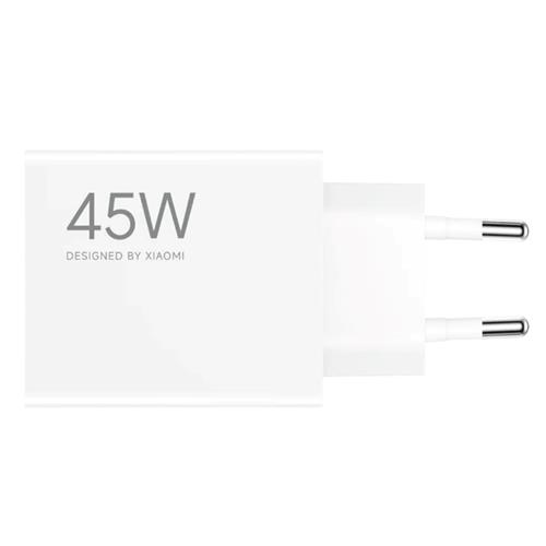 Xiaomi 45W Charging Turbo Power Cargador Intelingente USB-A Blanco