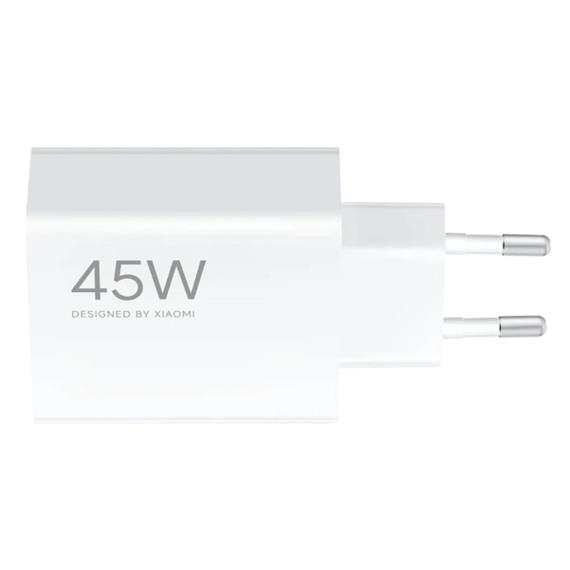 Xiaomi 45W Charging Turbo Power Cargador Intelingente USB-A Blanco