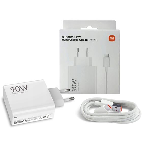Xiaomi 90W Hyper Charge Cargador Inteligente USB-A con Cable (BHR07ZBEU)