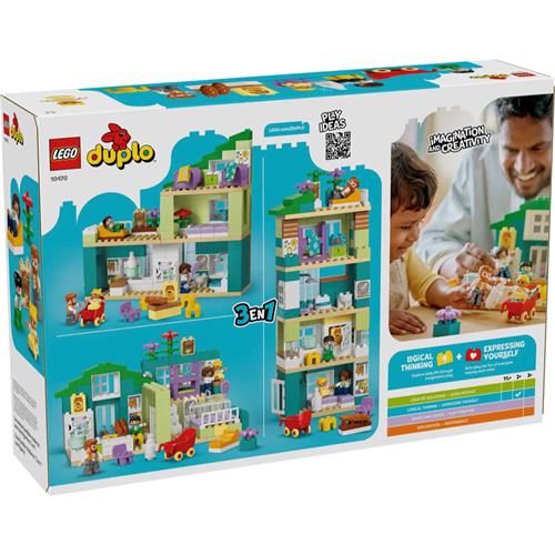 LEGO 10470 Casa Familiar Moderna 3 en 1 con Figuras