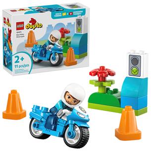 LEGO 10471 Moto de Policia Azul