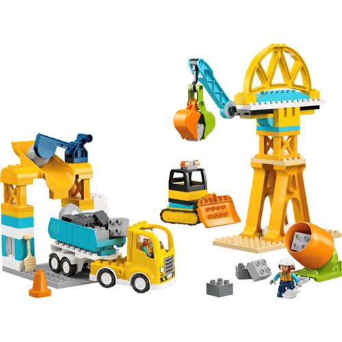 LEGO 10476 Obra y Vehículos de Construccion 3 en 1