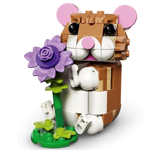 LEGO 31376 Lindo Hámster con Flor