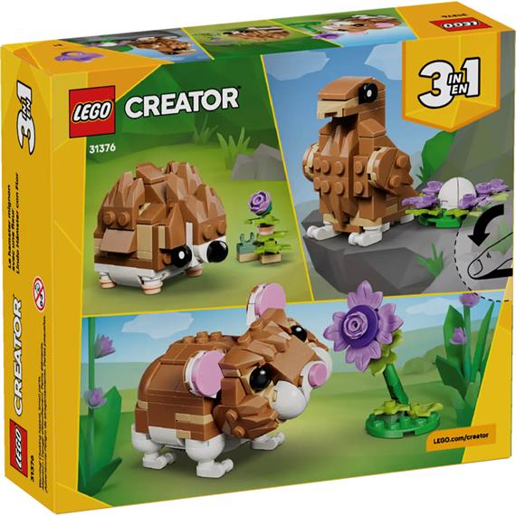 LEGO 31376 Lindo Hámster con Flor