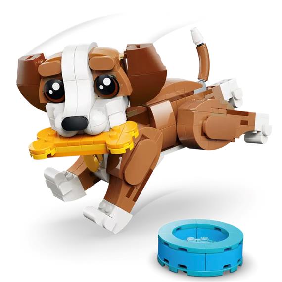 LEGO 31382 Simpáticos Animales: Cachorro Juguetón