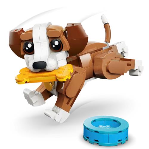 LEGO 31382 Simpáticos Animales: Cachorro Juguetón