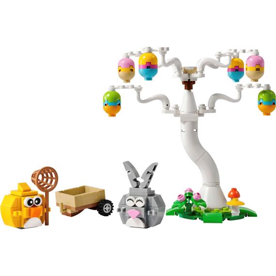 LEGO 40808 Búsqueda de Huevos de Pascua del Conejo y el Pollito