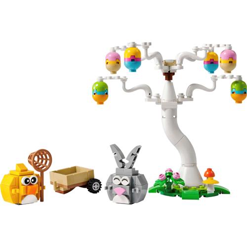 LEGO 40808 Búsqueda de Huevos de Pascua del Conejo y el Pollito