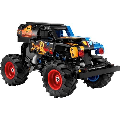 LEGO 42219 Monster Jam Grave Digger Fuego y Hielo