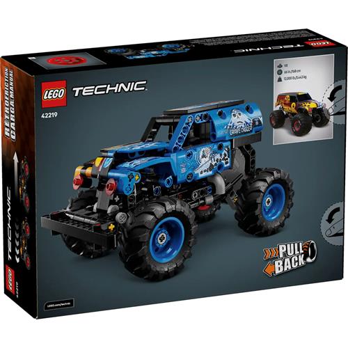 LEGO 42219 Monster Jam Grave Digger Fuego y Hielo