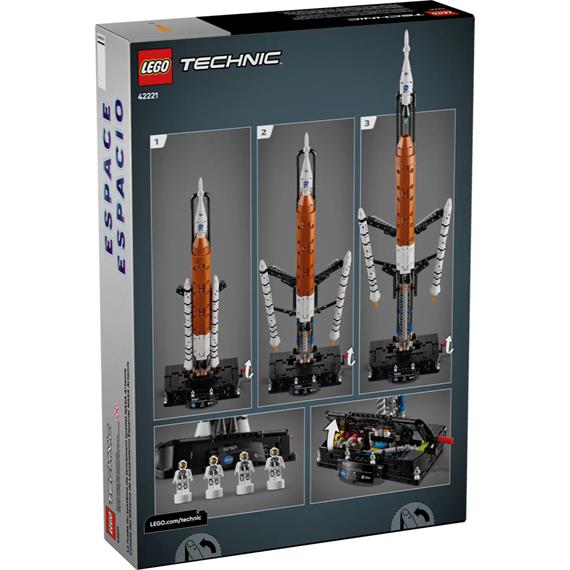 LEGO 42221 Cohete del Sistema de Lanzamiento Espacial NASA Artemis