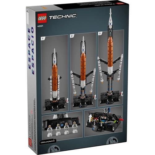 LEGO 42221 Cohete del Sistema de Lanzamiento Espacial NASA Artemis