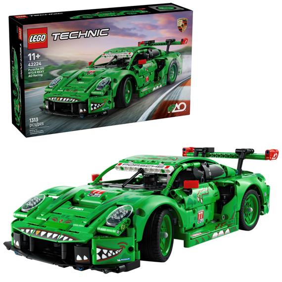 LEGO 42224 Coche Porsche 911 GT3 R REXY AO Racing