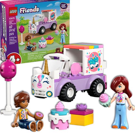 LEGO 42675 Coche Unicornio de Reparto de Pasteles
