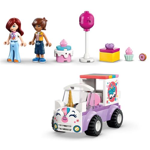 LEGO 42675 Coche Unicornio de Reparto de Pasteles