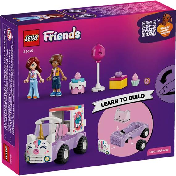 LEGO 42675 Coche Unicornio de Reparto de Pasteles
