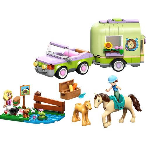 LEGO 42695 Remolque para Caballo y Potrillo