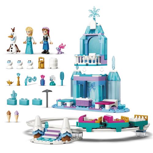 LEGO 43281 Castillo de Hielo de Elsa y Aventura en la Nieve