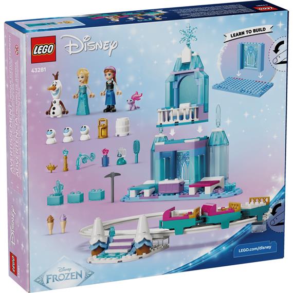 LEGO 43281 Castillo de Hielo de Elsa y Aventura en la Nieve