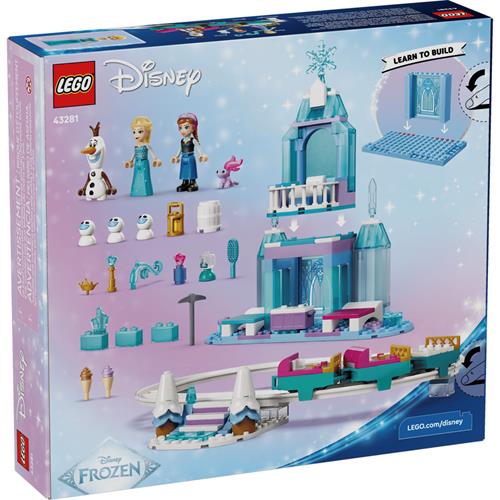 LEGO 43281 Castillo de Hielo de Elsa y Aventura en la Nieve