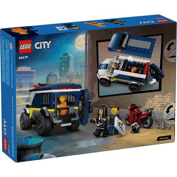 LEGO 60479 Furgoneta de Transporte Penitenciario de Policía