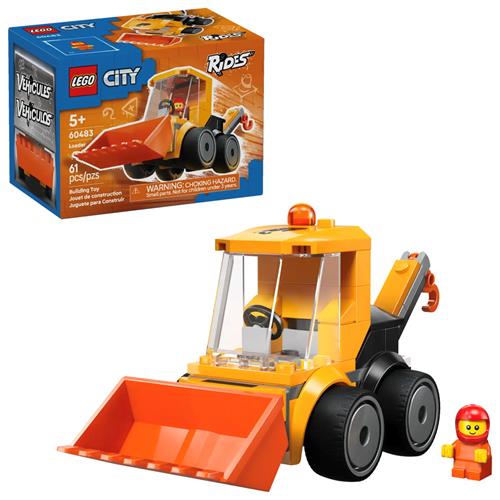 LEGO 60483 Vehículos: Cargadora de Obra