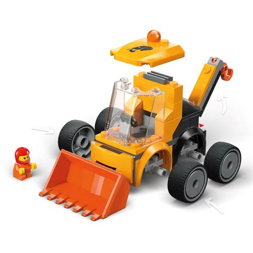 LEGO 60483 Vehículos: Cargadora de Obra