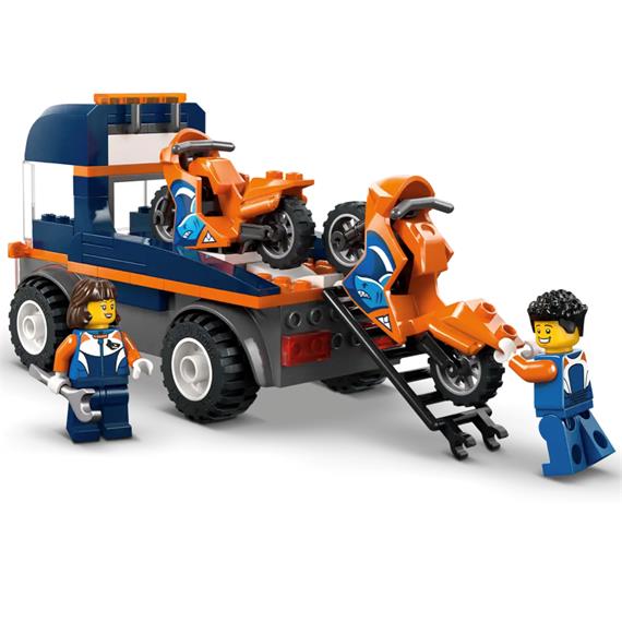 LEGO 60491 Camión de Transporte de Motos