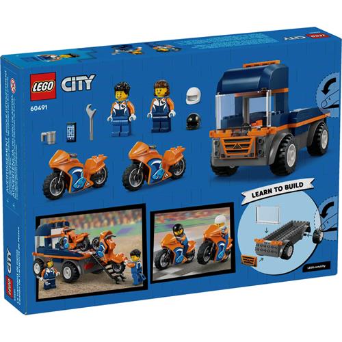 LEGO 60491 Camión de Transporte de Motos